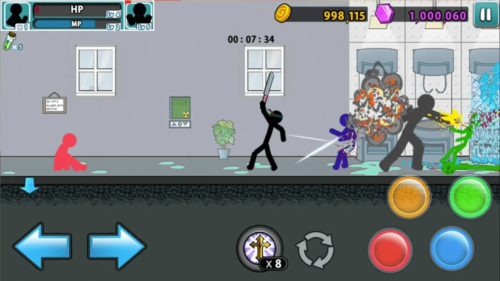 About Mod Anger of Stick 5 APK