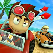 beach buggy racing mod apk (unlimited money and gems)
