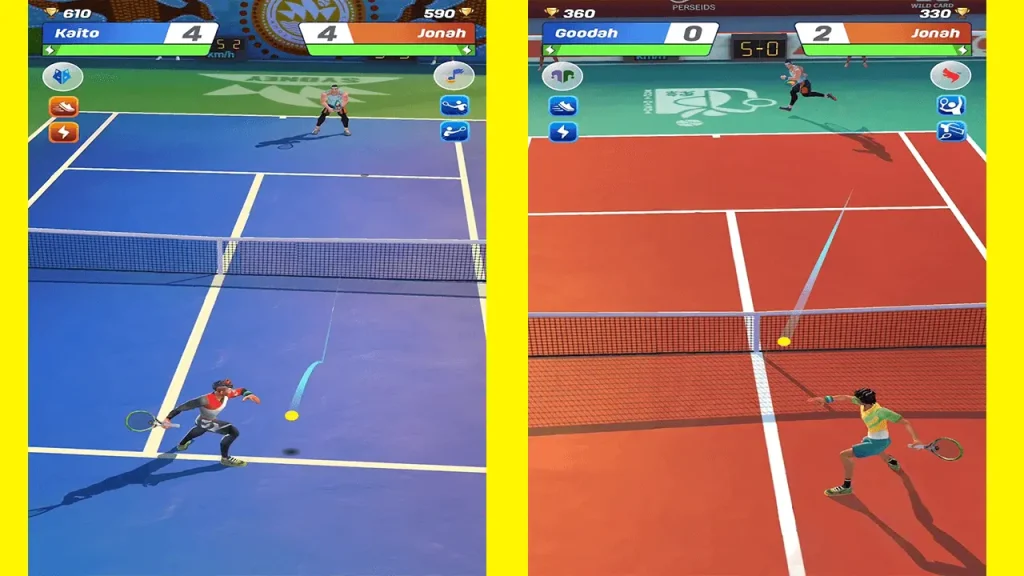 Tennis Clash Multiplayer game