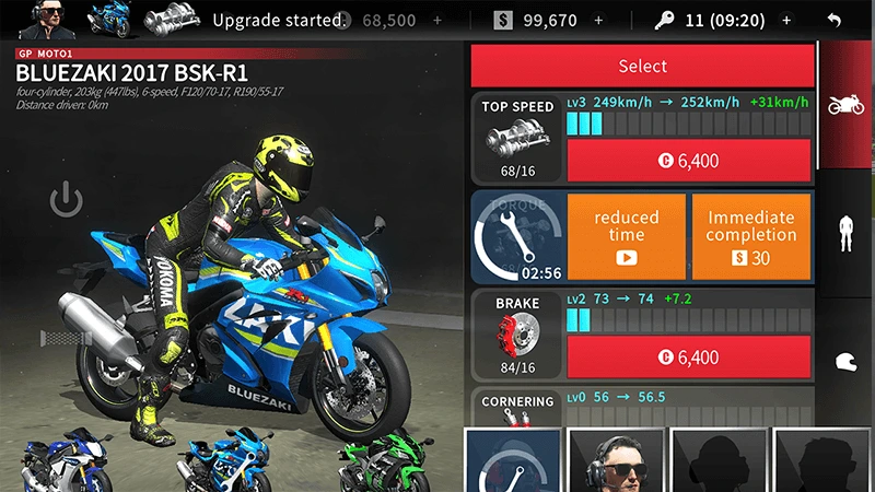 customize motor bike