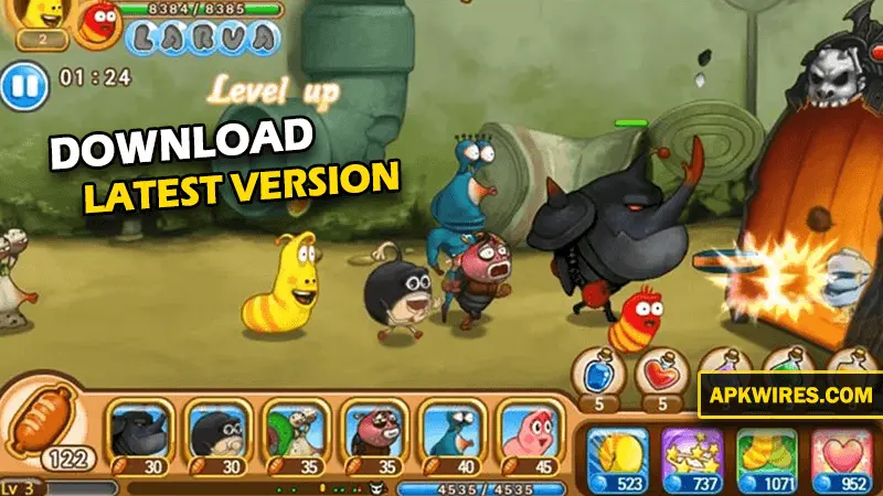 larva heroes download latest version