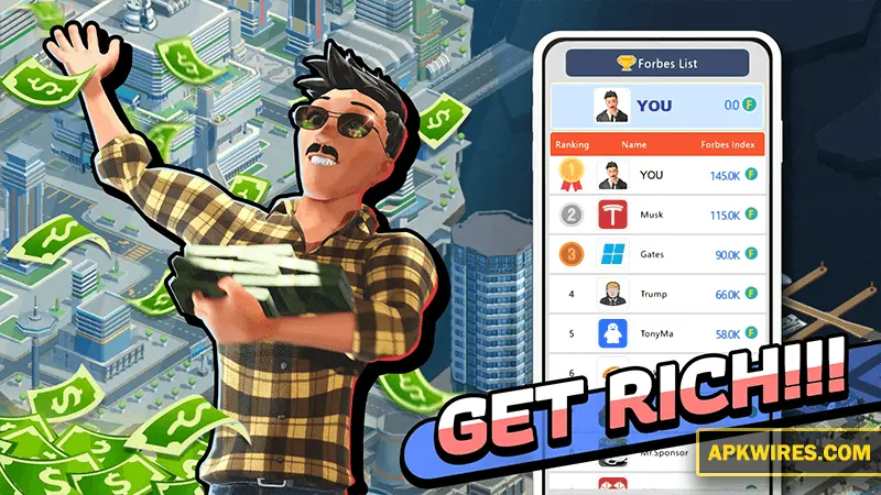 money in idle office game