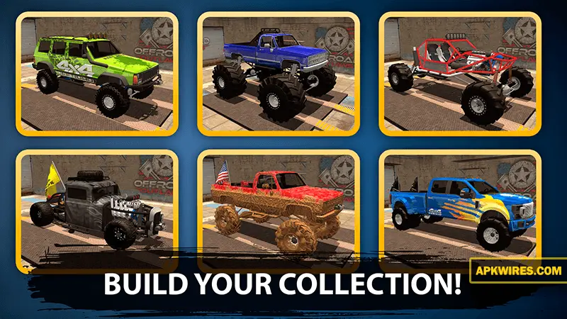 build your collection of cars