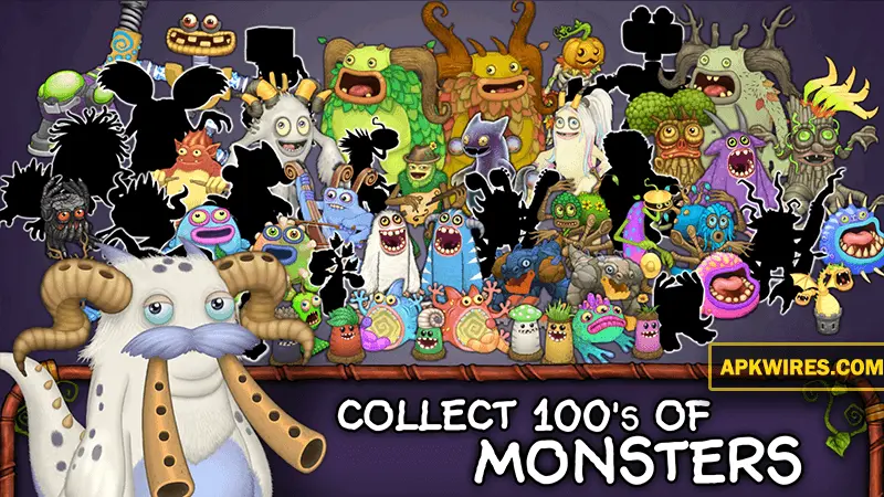 collect different monsters