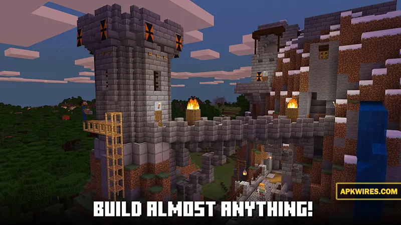 build anything in minecraft