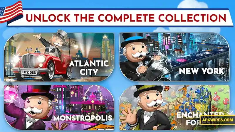 unlock everything in monopoly apk