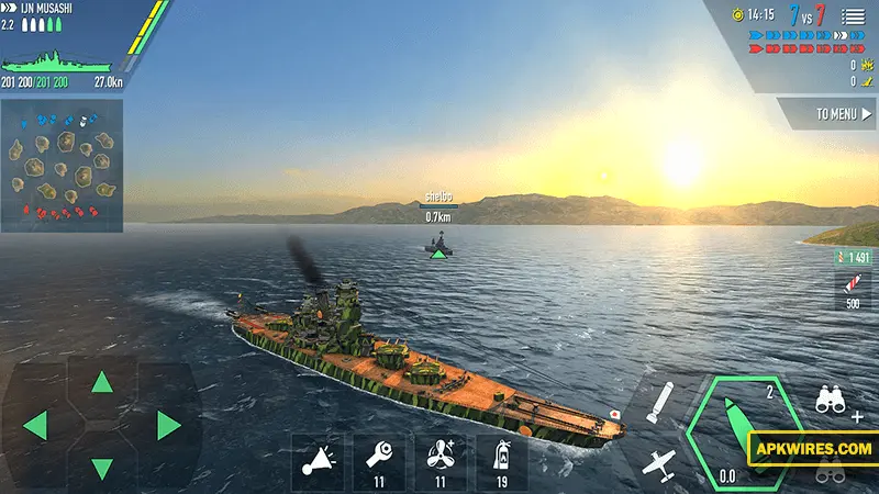 battle of warships mod apk unlock all ships