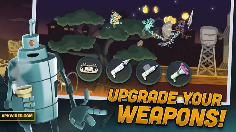 weapons upgrades