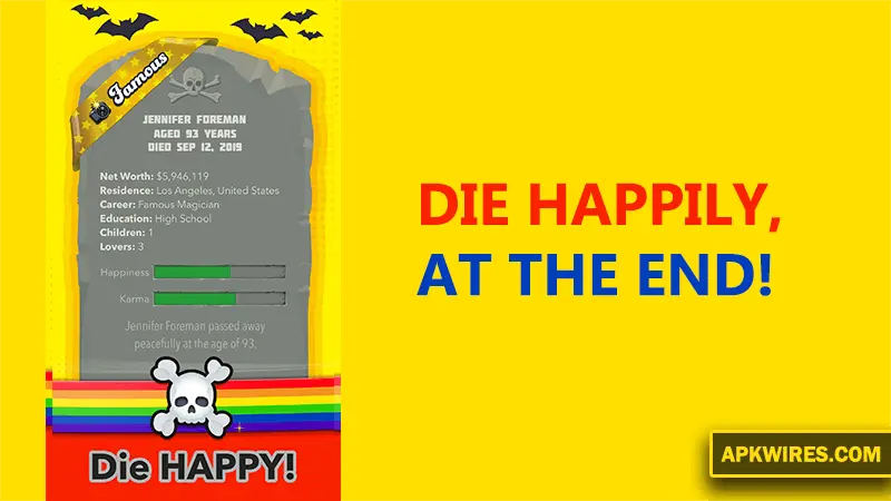 Die Happily, At the End!