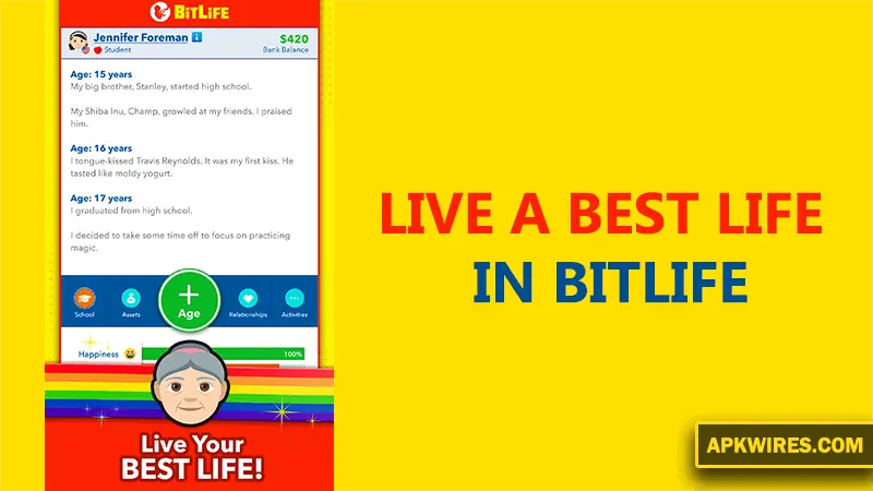 live best life in bitlife premium